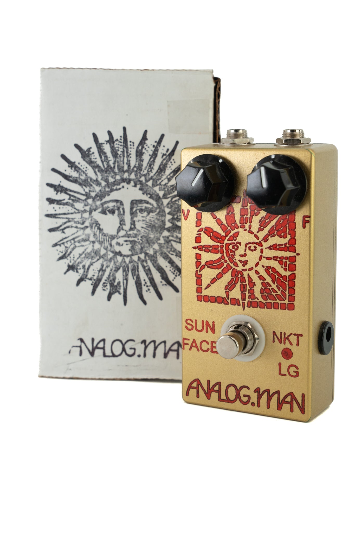 Used Analogman Sun Face Red Dot NKT LG Low Gain Germanium