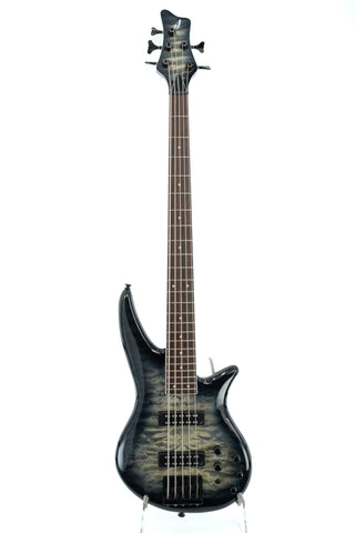 Used Jackson X Series Spectra Bass SBXQ V - Transparent Black Burst
