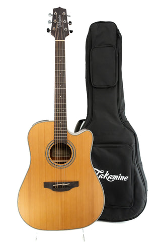 Used Takamine GD20CE Acoustic-Electric Dreadnought - Natural Satin - Ser. CC220414960