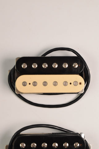 Tom Holmes H450/H455 Zebra Pickups 4 Conductor Unpotted Alnico II