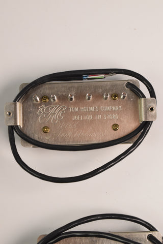 Tom Holmes H450/H455 Zebra Pickups 4 Conductor Unpotted Alnico II