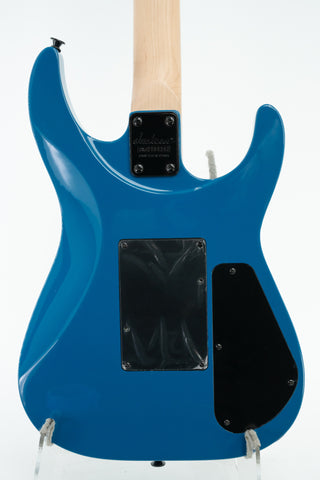 Used Jackson JS32L JS Series Dinky Arch Top Left Handed - Bright Blue