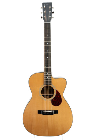 Eastman E1 OM Cutaway Deluxe Acoustic Electric Orchestra Model - Natural
