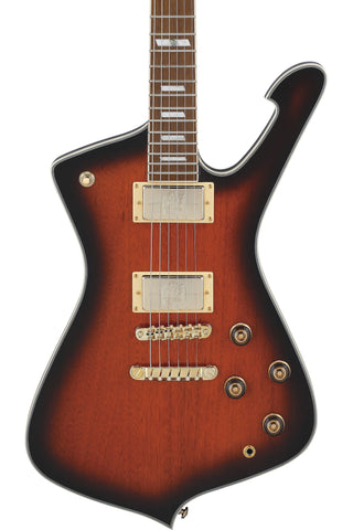 Ibanez Iceman IC420 6-String Electric Guitar - Antique Autumn Burst