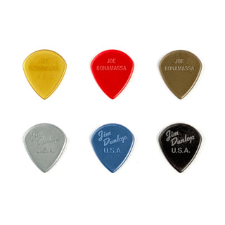 Dunlop PVP121 Bonamassa Variety Pick Pack (6-Pack)