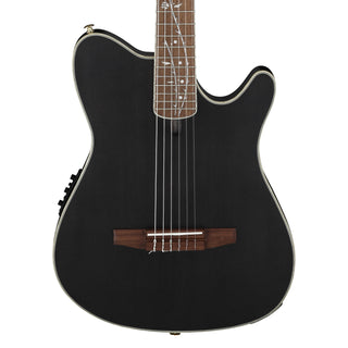Ibanez TOD10N Tim Henson Signature Nylon Acoustic-Electric Guitar - Transparent Black Flat