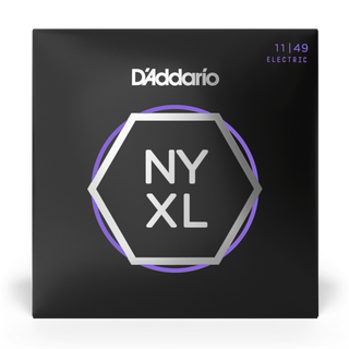 D'Addario NYXL Nickel Wound Electric Guitar Strings - Medium 11-49