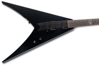 ESP LTD HEX-6 Nergal Signature - Black Satin