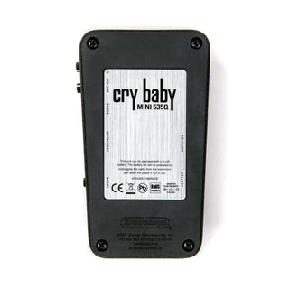 Dunlop CBM535Q Cry Baby Mini Wah - Safe Haven Music