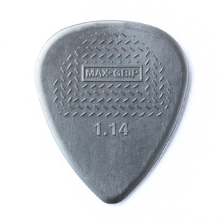 Dunlop 449P114 Max-Grip Nylon Standard Pick 1.14mm (12-Pack)