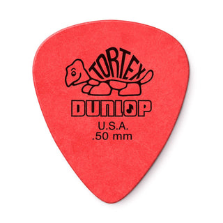 Dunlop 418P050 Tortex Standard Guitar Picks - .50mm (12-Pack)