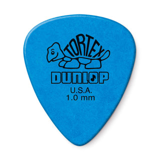 Dunlop 418P100 Tortex Standard Guitar Picks - 1.0mm (12-Pack)