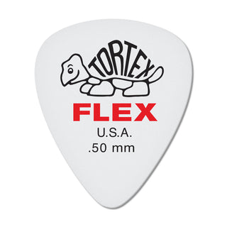 Dunlop 428P050 Tortex Flex Standard Pick .50mm (12-Pack)