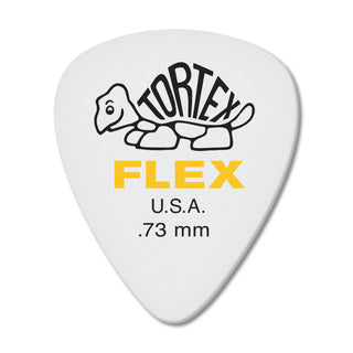 Dunlop 428P073 Tortex Flex Standard Pick .73mm (12-Pack)