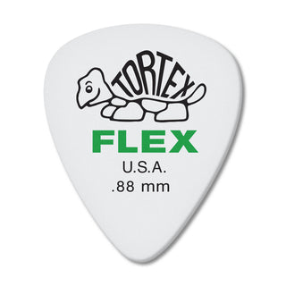 Dunlop 428P088 Tortex Flex Standard Pick .88mm (12-Pack)