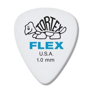 Dunlop 428P100 Tortex Flex Standard Pick 1.0mm (12-Pack)