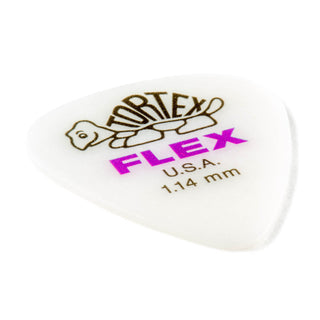 Dunlop 428P114 Tortex Flex Standard Pick 1.14mm (12-Pack)
