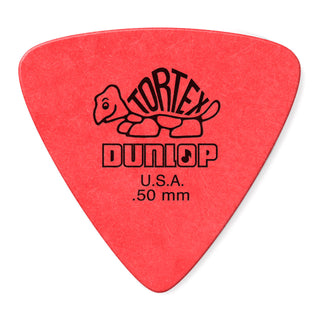 Dunlop 431P050 Tortex Triangle Pick .50mm (6-Pack)