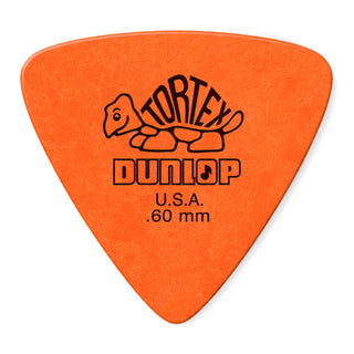 Dunlop 431P060 Tortex Triangle Pick .60mm (6-Pack)