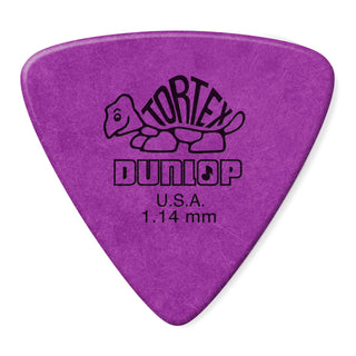 Dunlop 431P114 Tortex Triangle Pick 1.14mm (6-Pack)