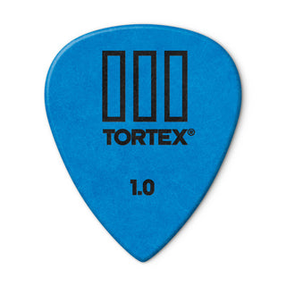 Dunlop 462P100 Tortex TIII Pick 1.0mm (12-Pack)