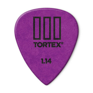 Dunlop 462P114 Tortex TIII Pick 1.14mm (12-Pack)