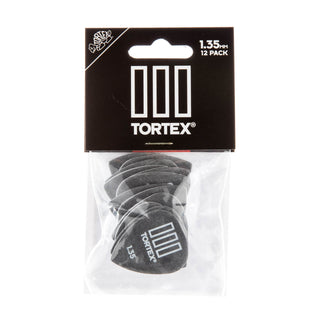 Dunlop 462P135 Tortex TIII Pick 1.35mm (12-Pack)