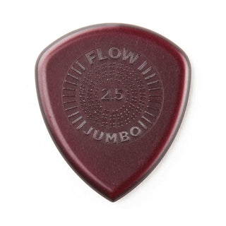 Dunlop 547P250 Flow Jumbo Grip Pick 2.5mm - 3 Pack - Safe Haven Music