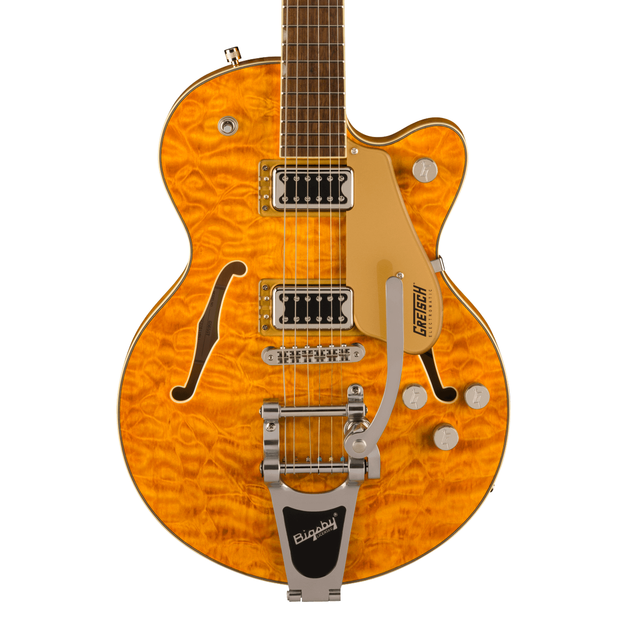 Gretsch GT QM Electromatic Center Block Jr. Sing ...