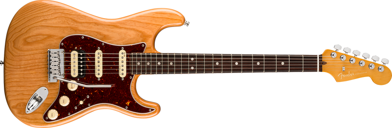 Fender American Ultra Stratocaster HSS - Rosewood Fingerboard - Aged Natural