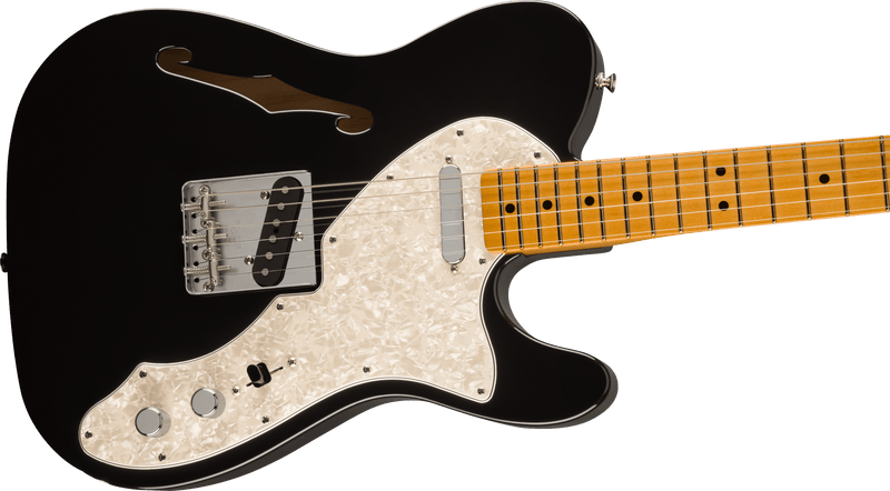 Fender Vintera II 60s Telecaster Thinline - Maple Fingerboard - Black