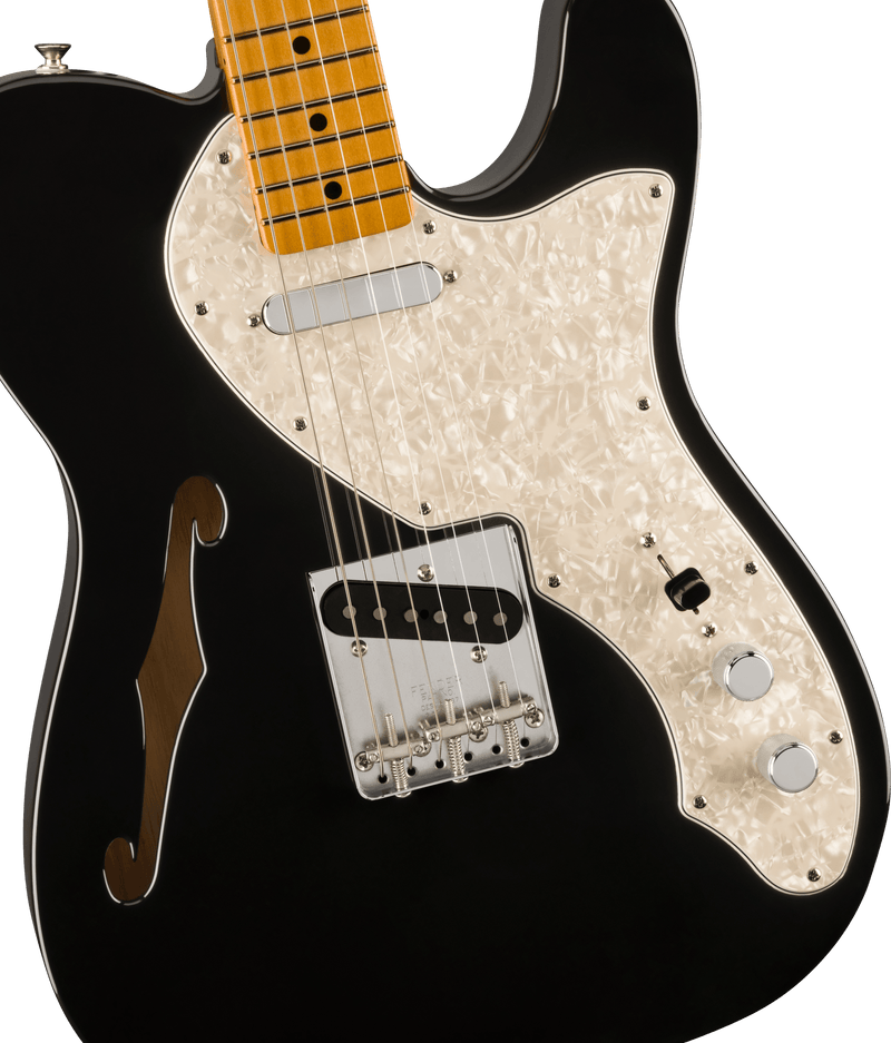 Fender Vintera II 60s Telecaster Thinline - Maple Fingerboard - Black