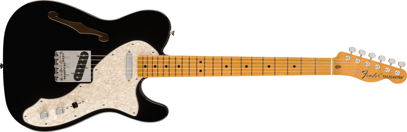 Fender Vintera II 60s Telecaster Thinline - Maple Fingerboard - Black