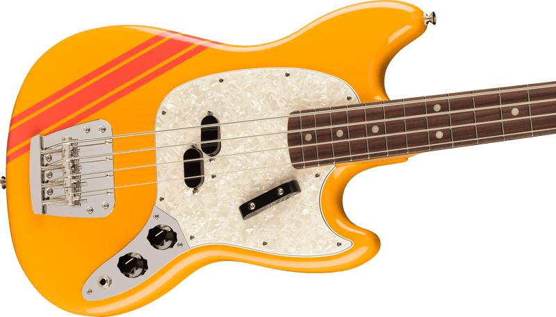 Fender Vintera II 70s Mustang Bass - Rosewood Fingerboard - Competition Orange