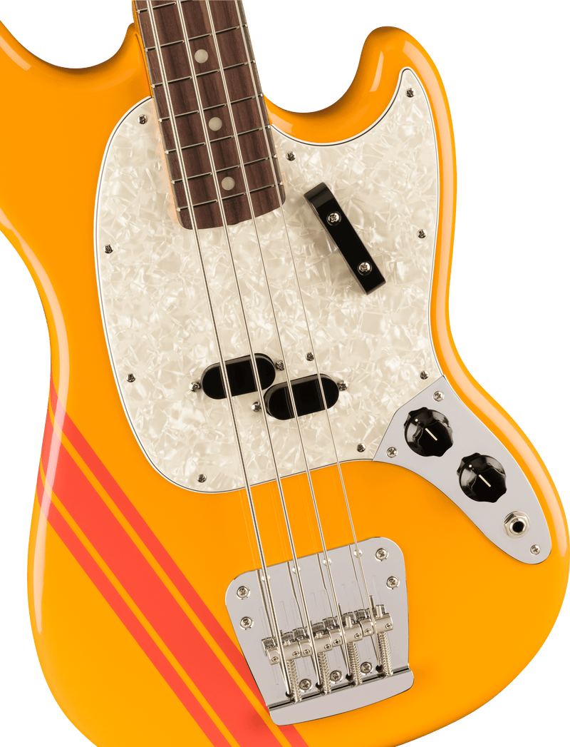 Fender Vintera II 70s Mustang Bass - Rosewood Fingerboard - Competition Orange