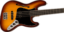 Fender Limited Edition Suona Jazz Bass Thinline - Ebony Fingerboard - Violin Burst