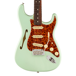 Fender American Professional II Stratocaster Thinline - Transparent Surf Green