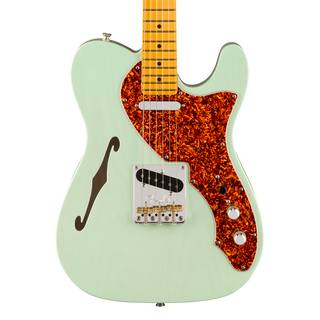 Fender American Professional II Telecaster Thinline - Transparent Surf Green