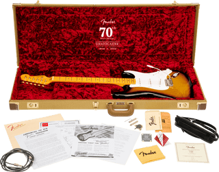 Fender 70th Anniversary American Vintage II 1954 Stratocaster - Maple Fingerboard - 2 Color Sunburst