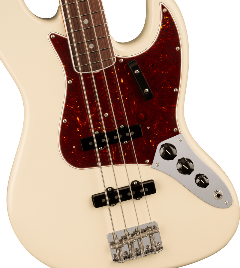 Fender American Vintage II 1966 Jazz Bass - Rosewood Fingerboard - Olympic White