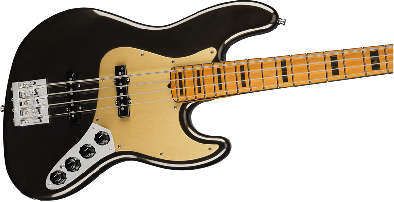 Fender American Ultra Jazz Bass - Maple Fingerboard - Texas Tea