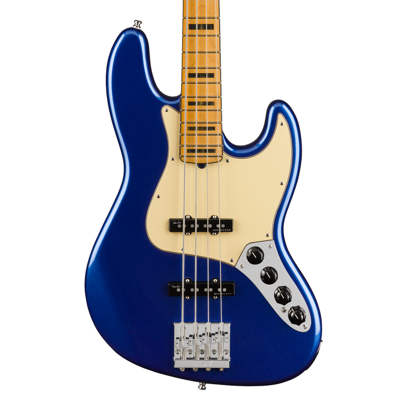 Fender American Ultra Jazz Bass - Maple Fingerboard - Cobra Blue