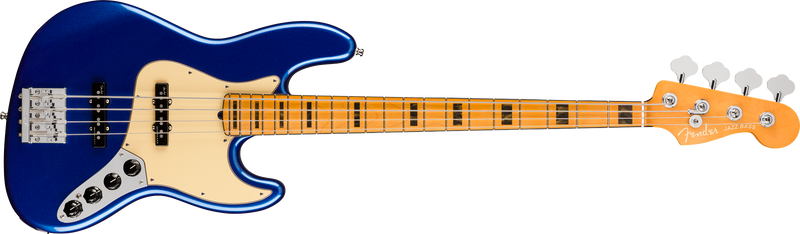 Fender American Ultra Jazz Bass - Maple Fingerboard - Cobra Blue