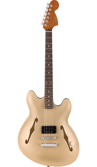 Fender Tom DeLonge Starcaster - Rosewood Fingerboard - Satin Shoreline Gold