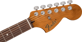Used Fender Tom DeLonge Starcaster - Rosewood Fingerboard - Satin Surf Green