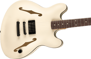 Fender Tom DeLonge Starcaster - Rosewood Fingerboard - Satin Olympic White
