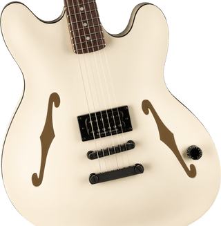 Fender Tom DeLonge Starcaster - Rosewood Fingerboard - Satin Olympic White