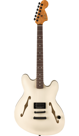 Fender Tom DeLonge Starcaster - Rosewood Fingerboard - Satin Olympic White