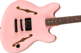 Fender Tom DeLonge Starcaster - Rosewood Fingerboard - Satin Shell Pink