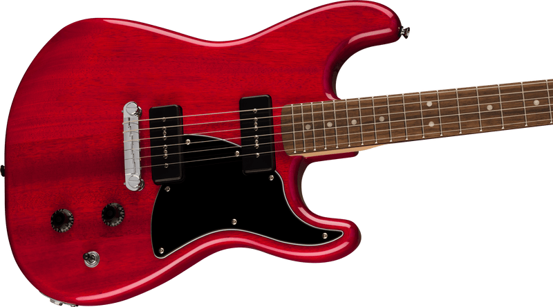 Squier Paranormal Strat-O-Sonic - Crimson Red Transparent